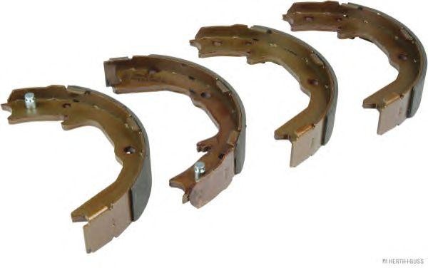 Колодка тормозная барабанная J3505039 H B JAKOPARTS NIPPARTS