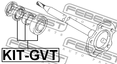Подшипник KIT-GVT FEBEST