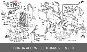 Деталь 38310S6AS02 HONDA