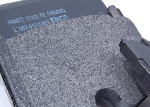Колодки тормозные дисковые A0034207120 MERCEDES BENZ