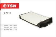 Фильтр салона 97713 TSN
