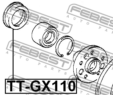 Подшипник ступицы колеса TT-GX110 FEBEST