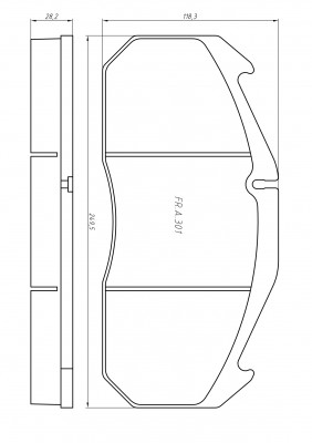 Колодки тормозные дисковые QF70151 QUATTRO FRENI
