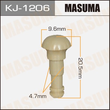 Клипса крепежная KJ1206 MASUMA
