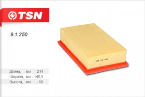 Фильтр воздушный 91250 TSN