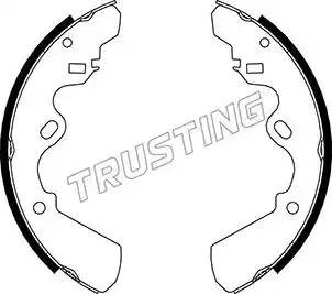 Комплект тормозных колодок 047.353 TRUSTING