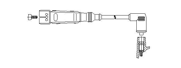 Провод зажигания 15490 BREMI