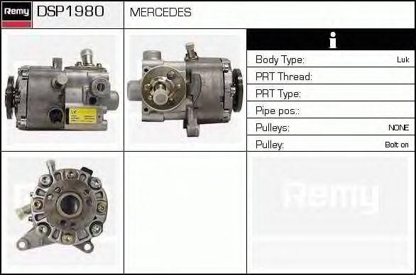 Гидравлический насос, рулевое управление DSP1980 DELCO REMY