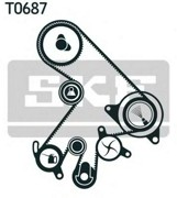 Комплект ремня ГРМ VKMS91303 SKF