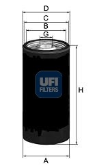 Масляный фильтр 23.144.01 UFI