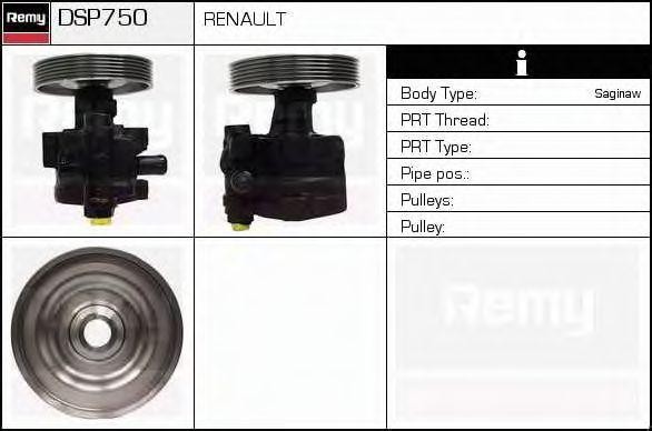 Гидравлический насос, рулевое управление DSP750 DELCO REMY