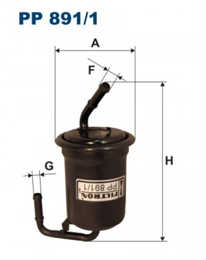 Фильтр топливный PP8911 FILTRON