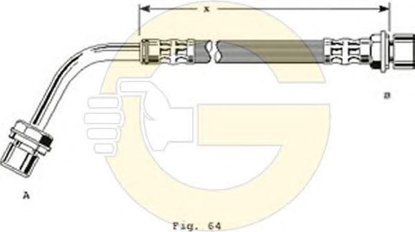 Тормозной шланг 9001231 GIRLING