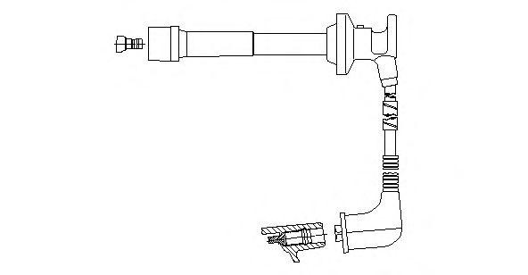 Провод зажигания 660F64 BREMI