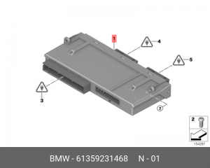 Блок управления электронный 61 35 9 231 468 BMW