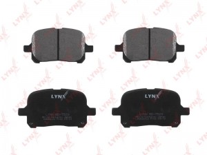 Колодки тормозные дисковые BD-7529 LYNXAUTO