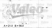 Генератор 436294 VALEO PHC