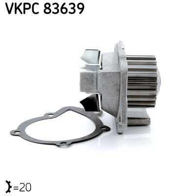 Водяной насос VKPC83639 SKF