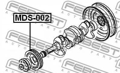Шкив коленвала MDS-002 FEBEST