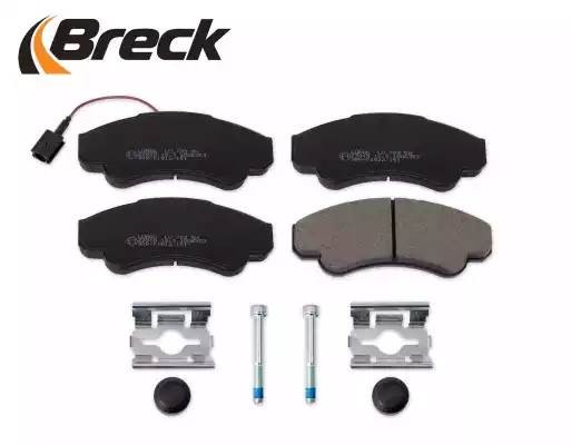 Комплект тормозных колодок, диско 239190070310 BRECK