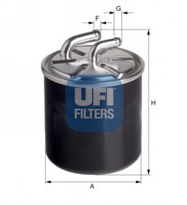 Топливный фильтр 24.436.00 UFI