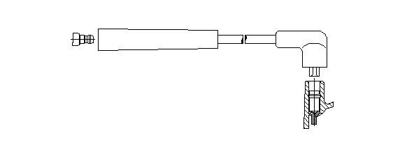 Провод зажигания 43045 BREMI