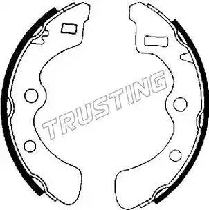 Комплект тормозных колодок 044.009 TRUSTING