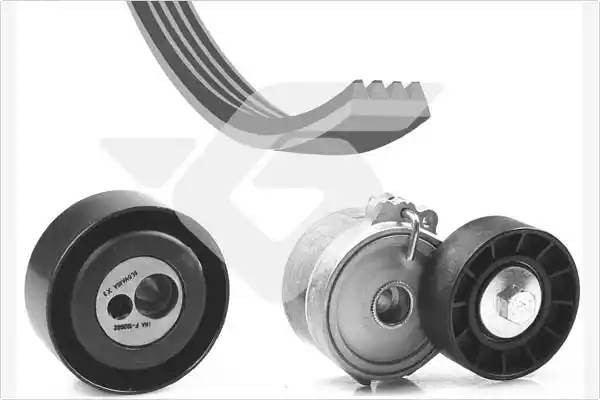 Поликлиновой ременный комплект KHV126 HUTCHINSON
