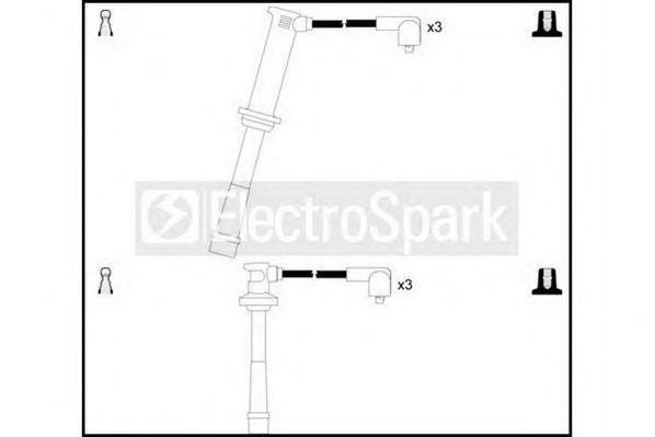 Ккомплект проводов зажигания OEK525 STANDARD