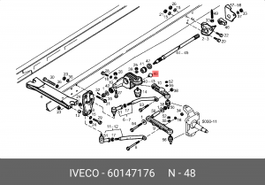 Буфер, амортизация 60147176 IVECO