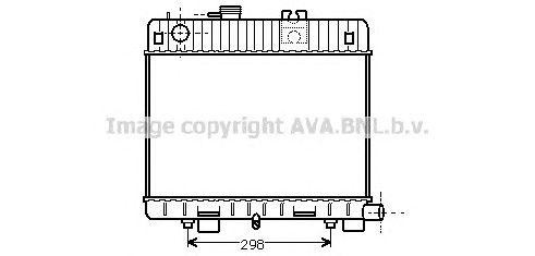 Радиатор охлаждения ДВС BW2112 AVA