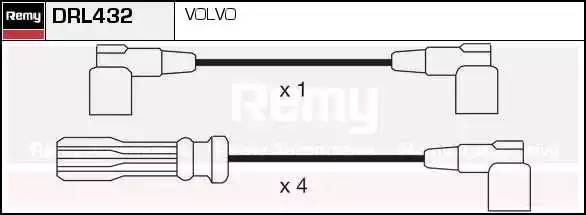 Ккомплект проводов зажигания DRL432 DELCO REMY
