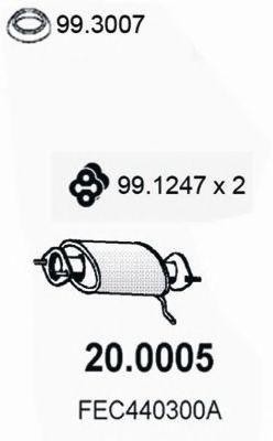 Катализатор 200005 ASSO