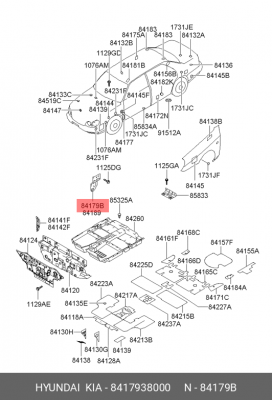 Деталь 8417938000 HYUNDAI KIA