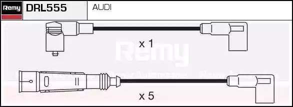 Ккомплект проводов зажигания DRL555 DELCO REMY