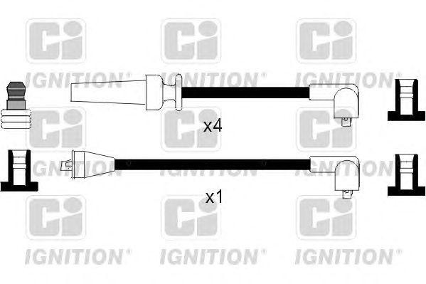Ккомплект проводов зажигания XC282 QUINTON HAZELL