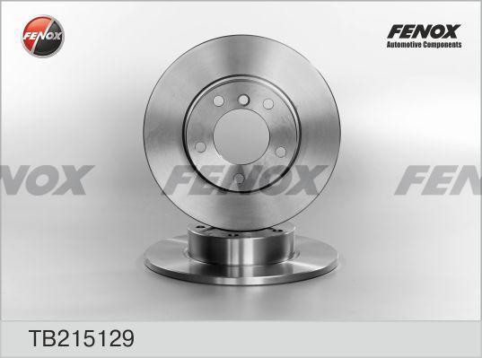 Диск тормозной TB215129 FENOX