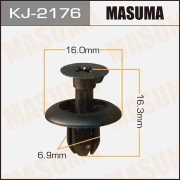 Клипса крепежная KJ2176 MASUMA