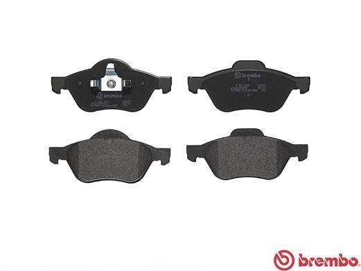 Комплект тормозных колодок, диско P68029 BREMBO