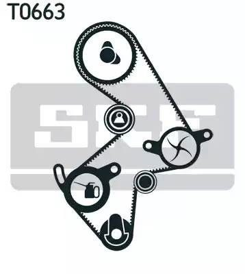 Комплект ремня ГРМ VKMS91003 SKF