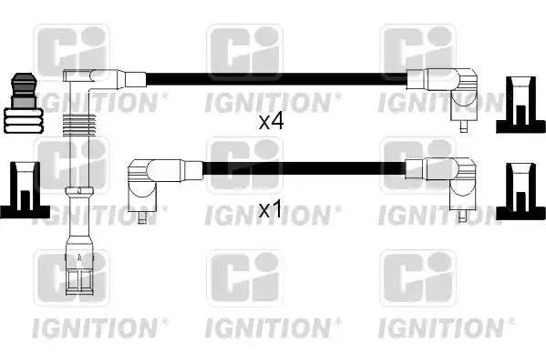 Ккомплект проводов зажигания XC438 QUINTON HAZELL