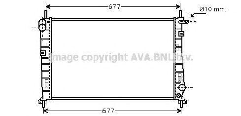 Радиатор охлаждения ДВС FD2266 AVA