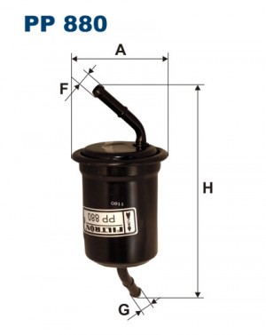 Фильтр топливный PP880 FILTRON