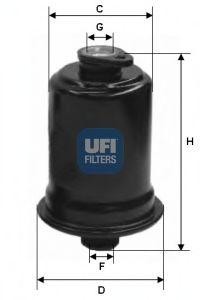 Топливный фильтр 31.712.00 UFI