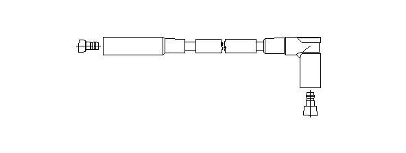 Провод зажигания 613E27 BREMI
