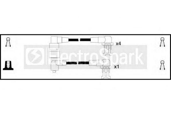 Ккомплект проводов зажигания OEK146 STANDARD