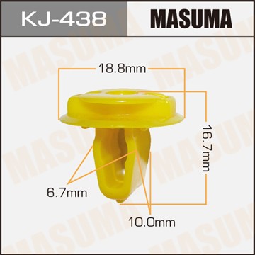 Клипса крепежная KJ438 MASUMA