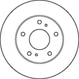 Тормозной диск 562115B BENDIX JURID