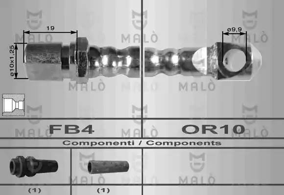 Тормозной шланг 8304 MALO