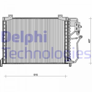 Конденсатор, кондиционер TSP0225064 DELPHI